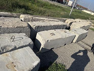 drelər: Beton bloklar - Material: ağır beton, içlikdə metal — 2