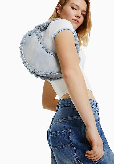 Çantalar: Çiyin çantası, Bershka, İşlənmiş — 4