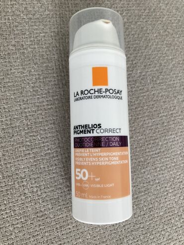 солнцезащитный крем: Солнцезащитный крем(Франция) spf 50+ с тонирующим эффектом,тон