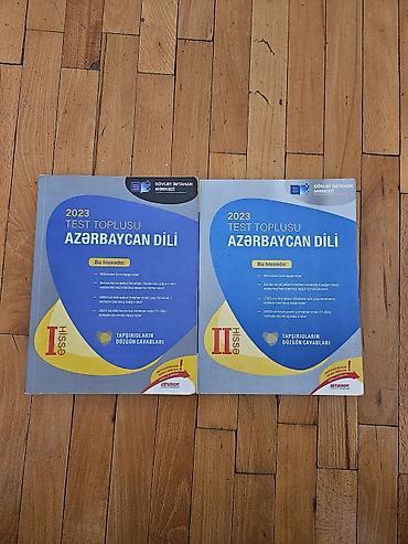Testlər: Məhsul: 2023 “Test Toplusu – Azərbaycan dili” (DİM), I hissə və II — 1