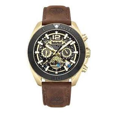 Ručni satovi: AKCIJA - TIMBERLAND Marshfield TDWGF0041702 - 44mm - Zlatna Potpuno — 6