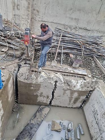 Beton işləri: Beton kəsmə xidməti - Divar, döşəmə və tavanlarda dəqiq və səliqəli — 23