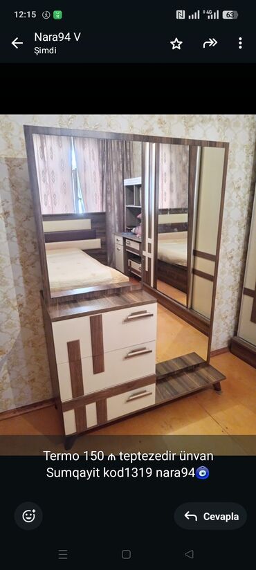 шкаф антресоль: Прямой шкаф, Шкаф-вешалка at lalafo.az шкаф антресоль: Прямой шкаф, Шкаф-вешалка