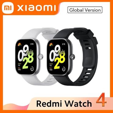 xiaomi redmi 4 32gb silver: Yeni, Smart saat, Xiaomi, rəng - Qara