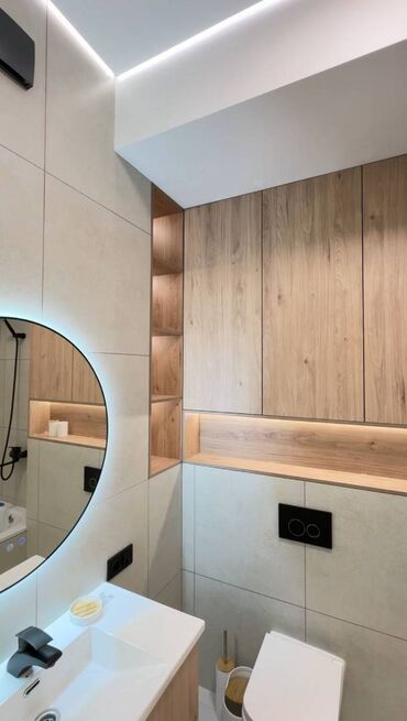 асанбай дом: 2 комнаты, 80 м², Элитка, 6 этаж, Евроремонт