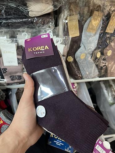 салкын бешик: Термонаски KOREA - Женские зимние носки, серия “TERMO” - Размер — 1