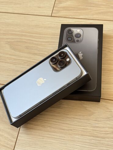 купить iphone в рассрочку: IPhone 13 Pro, Б/у, 256 ГБ, Graphite, Коробка, 83 %