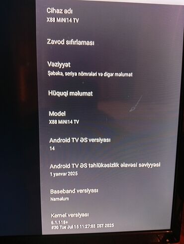 Smart TV bokslar: Yeni Smart TV boks TV box 2 GB / 16 GB, Android, Ünvandan götürmə — 6