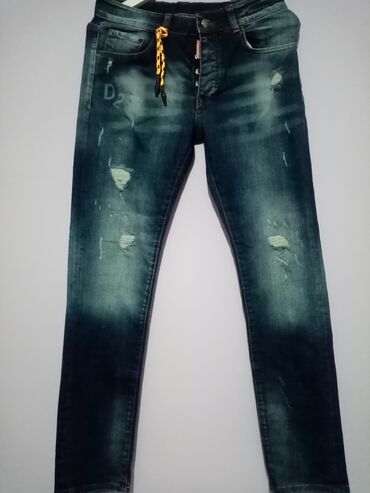farmerke 48: Jeans M (EU 38), L (EU 40), XL (EU 42), color - Light blue