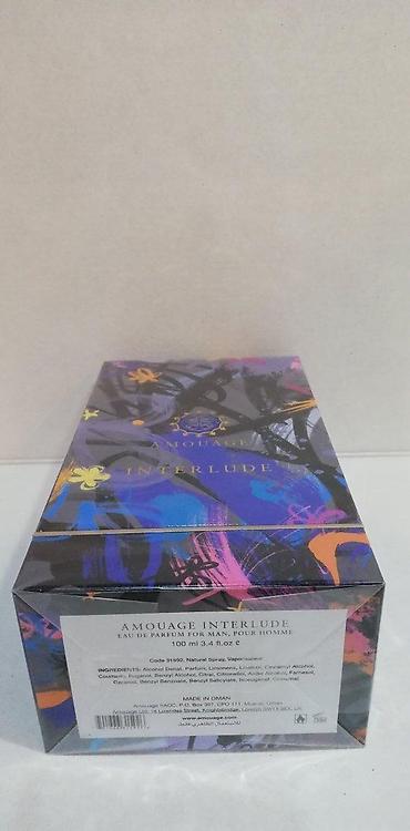 Parfemi: AMOUAGE INTERLUDE EDP100ML | Amouage Interlude edp100ml. Original — 2
