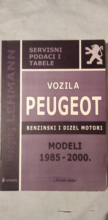 Knjige, časopisi, CD i DVD: Tehnicka knjiga: Vozila Peugeot svi modeli (30 boxer,306 cabrio