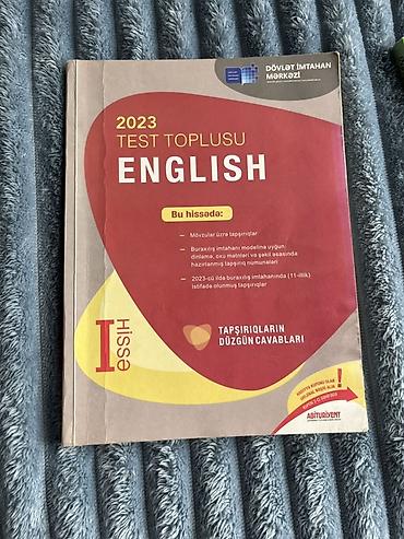 Testlər: Məhsul: İngilis dili üzrə test topluları və hazırlıq kitabları dəsti — 2