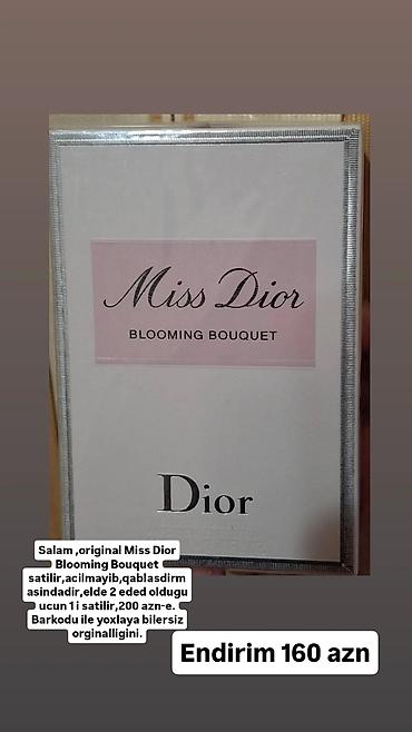 architect parfüm: Miss Dior Blooming Bouquet – orijinal qadın parfümü. - Brend: Dior - — 1