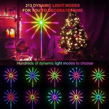 lampice za kuću: LED TRAKA VATROMET | LED svetlosna traka vatromet Svetle boje: RGB — 2