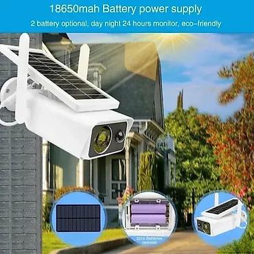 Video nadzor: Solarna kamera IP za video nadzor 📹 WIFI Solarna Kamera IP Smart — 1