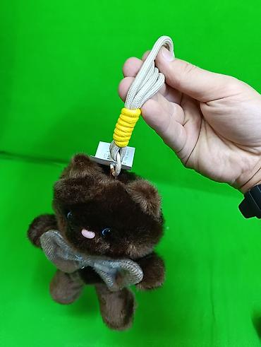 игрушки для: Брелок, Текстиль, Новый, Детские, цвет - Черный — 7