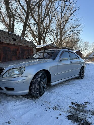 Mercedes-Benz: Mercedes-Benz S-Class: 2000 г., 5.5 л, Автомат, Бензин, Седан