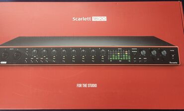 фото комуза: Продам звуковую карту USB Audio interface Focusrite Scarlett 18i20 3rd