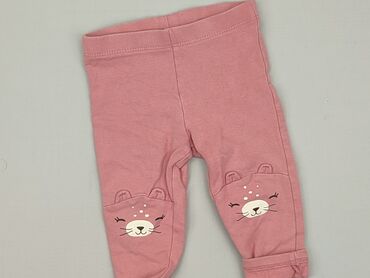 legginsy sportowe z kieszeniami: Legginsy, H&M, 9-12 m, stan - Bardzo dobry