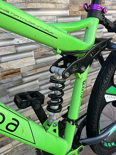 velosiped satisi gence: Dağ velosipedi – ECOBIKE (yaşıl) - Karkas: alüminium alaşımlı — 5