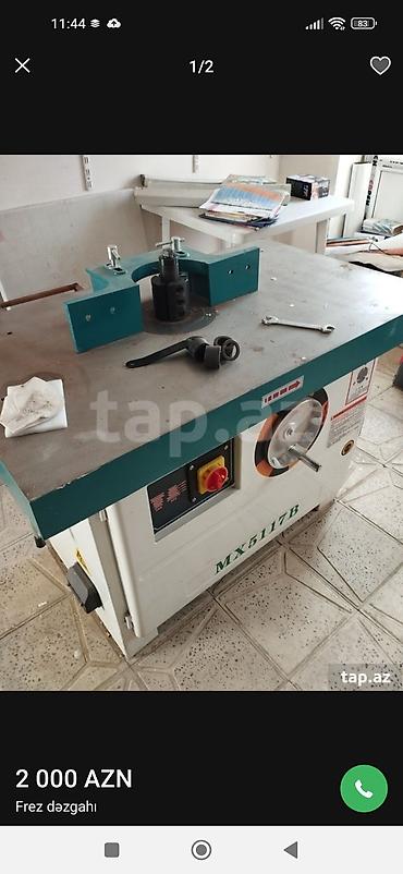 Alətlər: Frez dəzgahı – MX5117B şpindelli stolüstü profil kəsici - Model — 1
