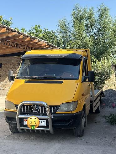 Транспорт: Эвакуатор, Mercedes-Benz, 2002 г., Ломаная — 1