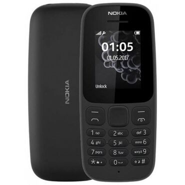 telefon almaq: Nokia 105 2 nömrə istifadə olunub İdeal vəziyyətdədir heç bir problem