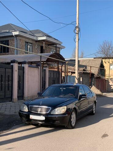 Mercedes-Benz: Mercedes-Benz S-Class: 2001 г., 5 л, Автомат, Бензин, Седан