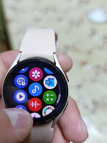smart wacth: İşlənmiş, Smart saat, Samsung, Аnti-lost, rəng - Bej — 1