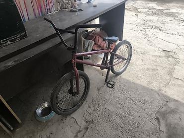 BMX велосипед для стрит/парк катания. - Колеса 20" с широкими