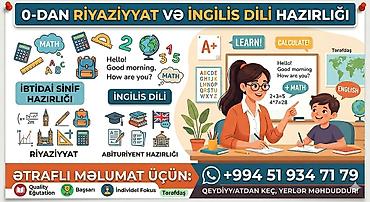 ibtidai: Repetitor, Riyaziyyat, Abituriyent hazırlığı — 1