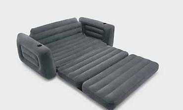 forma ideale posteljine: 66552 Sofa na izvlačenje 203 cm x 231cm x 66cm Ova luksuzna siva — 2