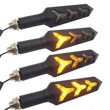 Auto delovi, gume i tjuning: Led migavci - setajuci. Univerzalni led migavci za motor. ✨ Setajuce — 5