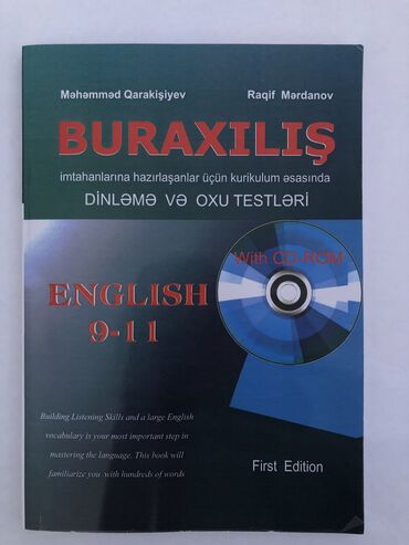 cd disk: Ingilis dili dinleme-oxu testi.Diski var.
Yenidir
Nerimanov metrosu