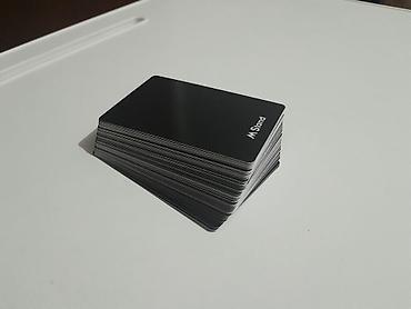 набор фокусов: Игральные карты M Stand — стильная колода в черном матовом оформлении — 1