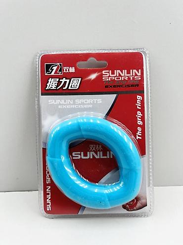 hand grip: №: 1356 Məhsulun adı: Bilək espanderi Sunlin Exerciser, rezin, mavi — 1
