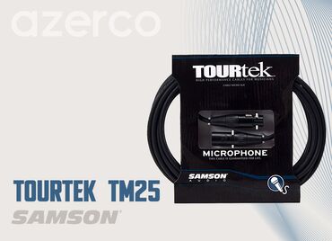 mikrafonlar: Samson TM6 və Samson TM25 - səs kabelləri . mikrofon kabeli Musiqi