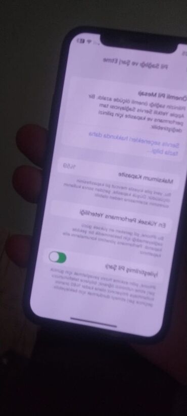 Apple iPhone: IPhone X, 64 GB, Qara, Face ID