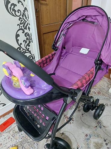 ikea uşaq stulu: Uşaq arabası – bənövşəyi rəngdə, rahat və funksional model — 3