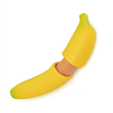 чехли: Сексигрушки сексшоп интим игрушка вибратор со съемным чехлом banana от