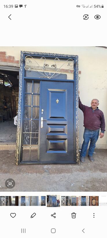 Giriş qapıları: Seyf qapılar – dekorativ və təhlükəsiz giriş həlli qiymetler 270 den — 8