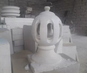 Ağlay: Dekorativ daş güldanlar bağçalar, parklar, həyət sahələri və ya digər — 27