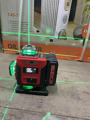 Лазерные уровни: Лазерные уровни (мультилинейные, зелёный луч), аккумуляторные По — 15