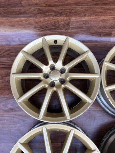 Диски: Литые Диски R 18 Subaru, Комплект, отверстий - 5, Б/у — 5