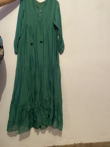 итальянское платье: Күнүмдүк көйнөк, Италия, Жай, Узун модель, 4XL (EU 48), 5XL (EU 50)