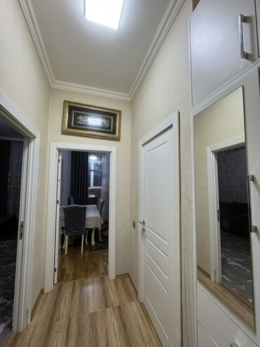 Uzunmüddətli kirayə mənzillər: Kiraye verilir: 1 otaqlı mənzil interyeri və mebel Desti Xirdalan — 4