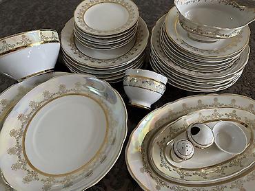 Наборы посуды: Богато и изысканно! Перламутр с позолотой! 😍 Новый столовый сервиз на — 12