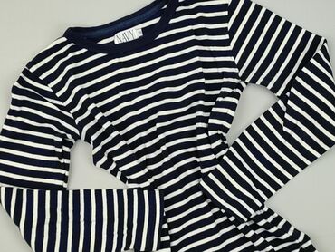 bluzka nietoperz plus size: NAVY, Women's blouse, size S (EU 36)