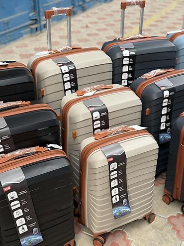 Чемоданы: Тройка я L M S = 5500 сом Двойка L + М = 4000 сом Двойка L + S = — 6