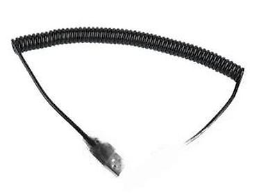 Kablovi za telefone: Spiralni USB–Micro USB kabl - Konektori: USB-A (muški) na Micro USB — 11